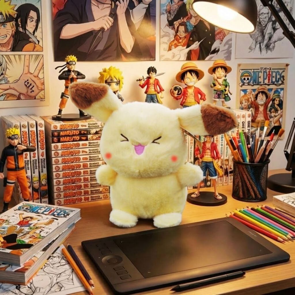Gấu Bông Pikachu Pokemon Mini Đáng Yêu, Pikachu Nhồi Bông Quà Tặng,Đồ Chơi Cho Bé, Trẻ Em