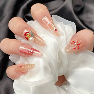 Nailbox Mã [ T028] Nail Thiết Thủ Công Hotrend Cho Nàng Diện Tết, Đi Chơi Du Xuân