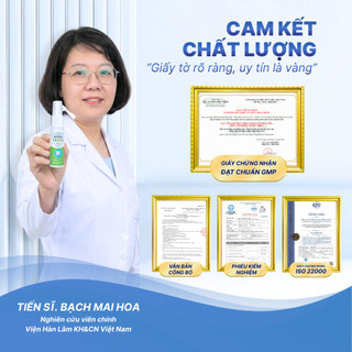 Xịt Vi Sinh BioLG Teeth Cho Bé Hỗ Trợ Chăm Sóc Răng Miệng, Hơi Thở Thơm Mát 30ml
