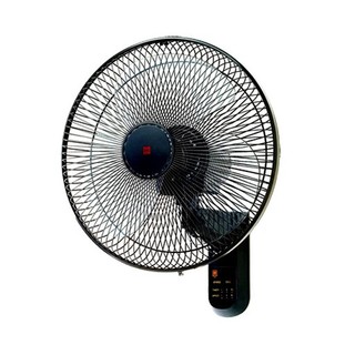 Quạt Treo Tường KDK M40M(BK) - Remote Điều Khiển, Hẹn Giờ 6H, Motor Bạc Đạn, Cánh 40cm, Màu Đen - Bảo hành 24 Tháng