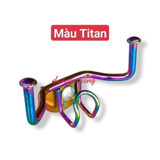 Móc treo đồ xe máy đa năng nhiều màu lựa chọn Titan, Inox, Sơn Đen, Cứng Cáp, Tiện Lợi phụ tùng xe máy caoduongracing