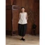 Áo Sơ Mi Kiểu Không Tay Form Suông Có Nhấn Eo Nhẹ - EAG01057 (Sleeveless side-slit blouse)