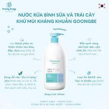 Nước Rửa Bình Sữa, Đồ dùng và Trái Cây Khử Mùi Kháng Khuẩn GOONGBE Baby Bottle & Dish Cleanser