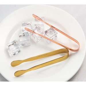 Kẹp gắp đá, lật thức ăn gắp đường mini chất liệu inox 304
