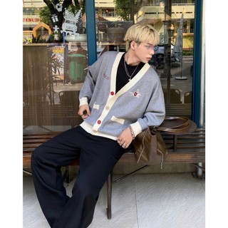 Áo khoác len KNIGHT'S GLORY CARDIGAN chính hãng Mikenco | TẶNG TÚI GIẤY |