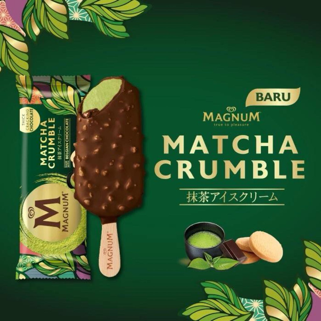 Kem Magnum matcha crumble(magnum trà xanh) | Shopee Việt Nam