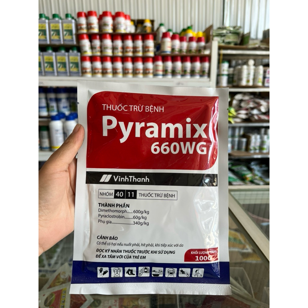 Pyramix 660WG Vĩnh Thạnh- Dimethomorph 40%_Phòng trừ sương mai Cho cây trồng