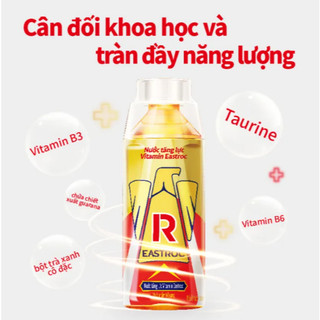 Nước tăng lực Eastroc thùng 24chai*500ml kèm cốc nhựa (Bản tiếng Việt/Trung)