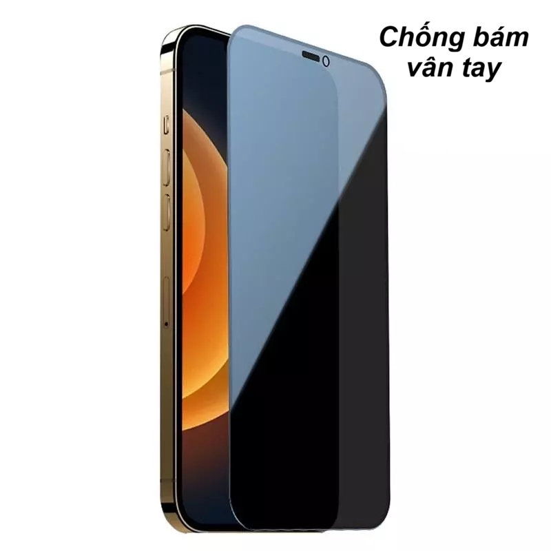 Kính Cường Lực Iphone Chống Nhìn Trộm – Khung Tự Dán Full Màn cho dòng iPhone từ 7 đến 17 Pro Max