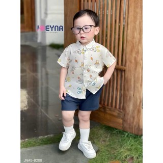 SET SƠ MI HỌA TIẾT VŨ TRỤ CHO BÉ TRAI SIÊU DỄ THƯƠNG | AnhMy Baby