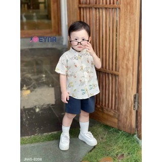 SET SƠ MI HỌA TIẾT VŨ TRỤ CHO BÉ TRAI SIÊU DỄ THƯƠNG | AnhMy Baby