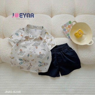 SET SƠ MI HỌA TIẾT VŨ TRỤ CHO BÉ TRAI SIÊU DỄ THƯƠNG | AnhMy Baby