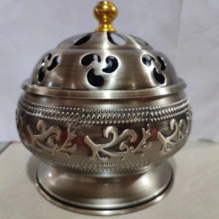 Bát hương lớn lư xông trầm phù hợp đặt nhang vòng 12h 24h，Lư xông trầm bát hương lớn đồ thờ cúng thần tài