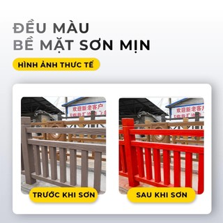 Sơn Xịt 450ML Cao Cấp Nhanh Khô, Chống Nước UV, Bám Dính Tốt Cho Kim Loại, Gỗ, Xe Máy