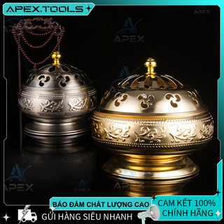 Bát hương lớn lư xông trầm phù hợp đặt nhang vòng 12h 24h，Lư xông trầm bát hương lớn đồ thờ cúng thần tài