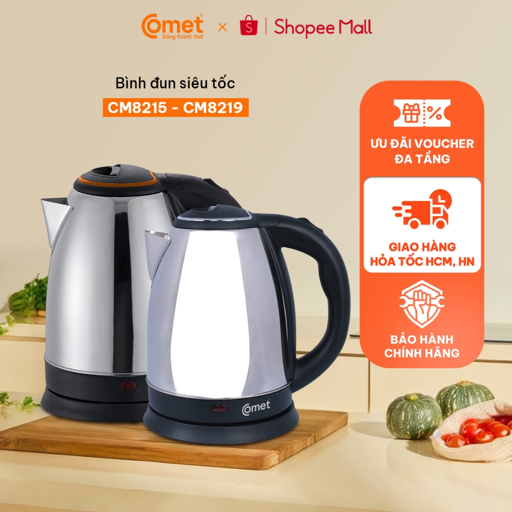 Bình đun siêu tốc Comet