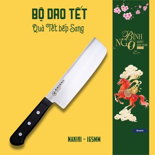 BỘ DAO LÀM BẾP cao cấp KATANA Basic thép chống gỉ Made in Việt Nam - KATASET3