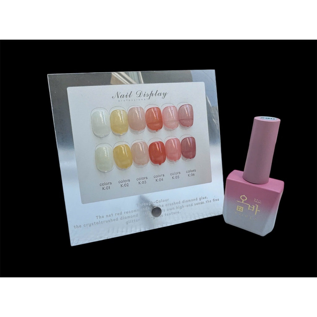 [Ưu Đãi Shop Mới] Sơn thạch 6 màu SERIES COLOR chất đậm đặc, bám móng, lên màu chuẩn chai 15ml
