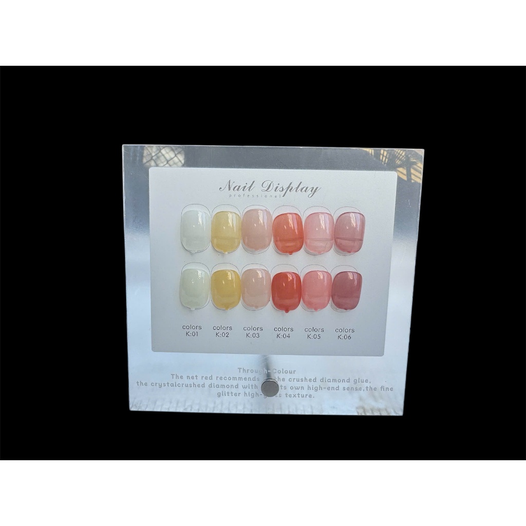 [Ưu Đãi Shop Mới] Sơn thạch 6 màu SERIES COLOR chất đậm đặc, bám móng, lên màu chuẩn chai 15ml