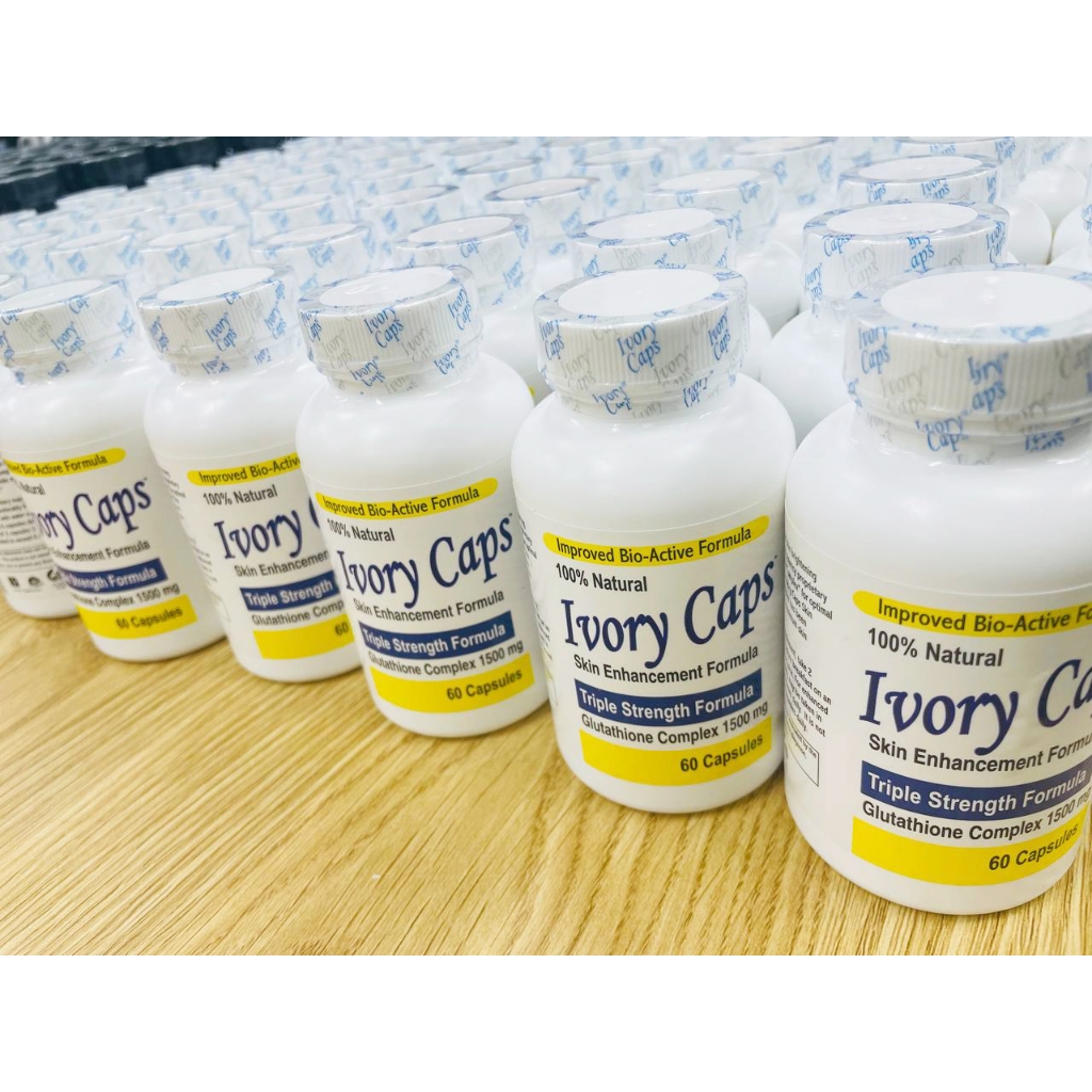 Viên Uống Trắng Da Ivory Caps Glutathione 1500mg 60 Viên Mỹ