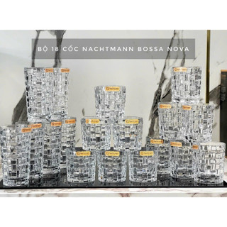 HCM Bộ 18 Cốc Nachtmann Bossa Nova , Bộ Cốc Sang Trọng Cao Cấp GermanySnT 290019