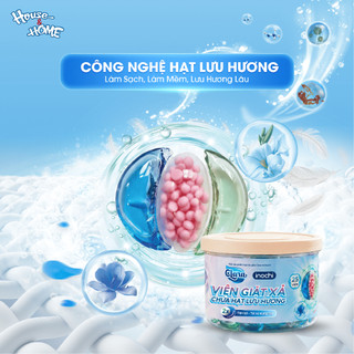 Combo 2 Hộp Viên Giặt Xả Clara 3in1 Hương Quả Mọng & Hoa Phấn 25 Viên VGLH01, Sạch Sâu, Lưu Hương Thơm Mát Dài Lâu