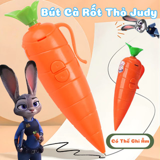 Bút Ghi Âm Hình Cà Rốt Biết Nói Cho Bé | Vừa Viết Vừa Ghi Âm Phát Lại Giọng Nói Đồ Chơi Học Tập