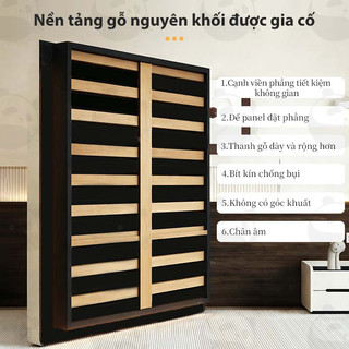 Giường pallet Thiết Kế Tối Giản Vận Hành Êm Ái Tuyệt Đối Cho Khách Sạn Homestay Căn Hộ Cho Thuê