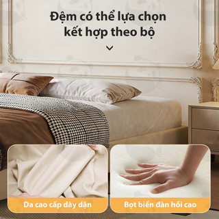 Giường pallet Thiết Kế Tối Giản Vận Hành Êm Ái Tuyệt Đối Cho Khách Sạn Homestay Căn Hộ Cho Thuê