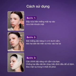 Mặt nạ giấy NUMBUZIN No.9+ Nad+ Bio Lifting-Sil Full Face Mask hỗ trợ nâng cơ, chống lão hoá 20ml