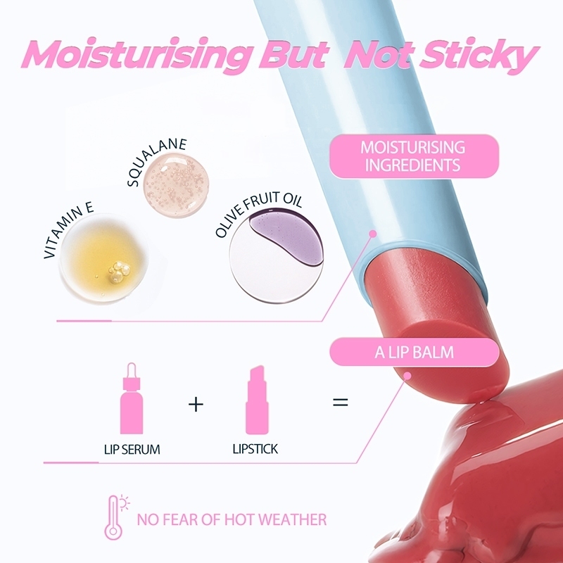 Son Tint Bóng SACE LADY Sáng Bóng Lấp Lánh Trang Điểm Môi