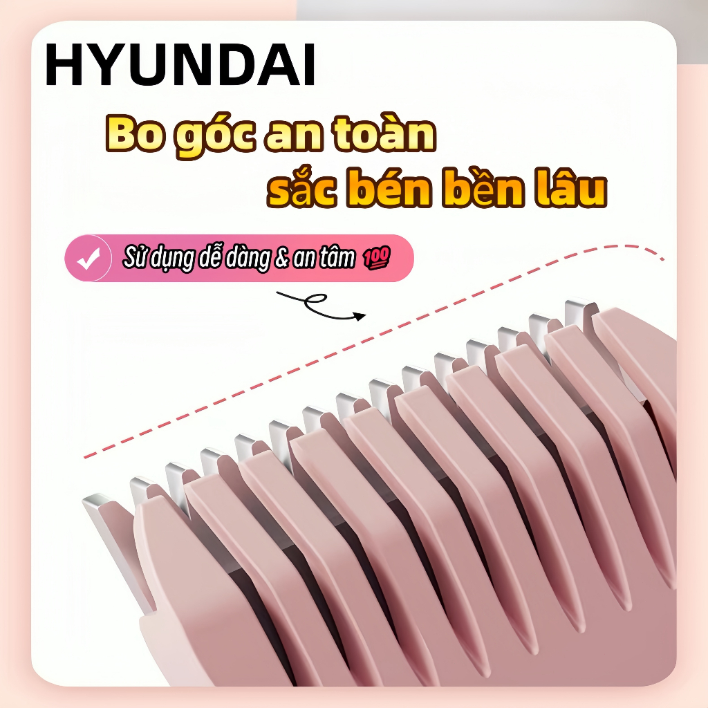 Máy cạo lông 2 đầu đa năng, chống nước an toàn cho nữ, dùng cho vùng kín & toàn thân