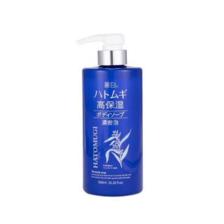 Sữa Tắm Dưỡng Ẩm Trắng Da Hạt Ý Dĩ Hatomugi 600ml