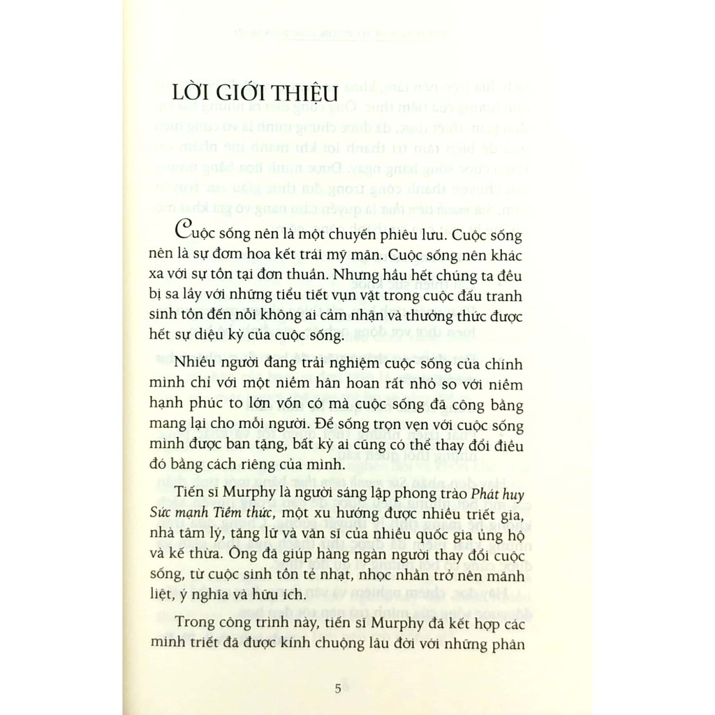 Sách - Sức Mạnh Tiềm Thức (Bìa Mềm) -  Joseph Murphyc