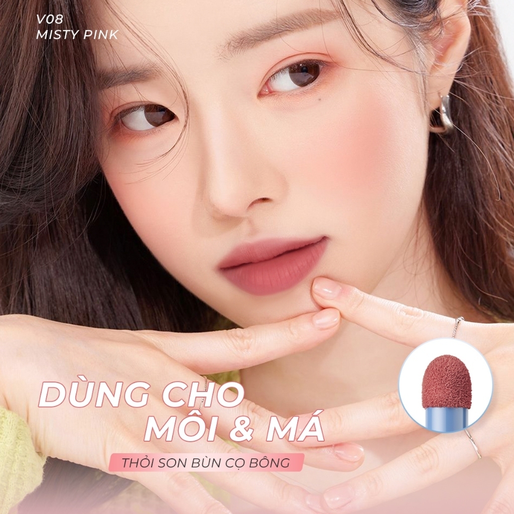 Son Kem Lì SACE LADY Mềm Mịn Sắc Tố Cao Kết Son Môi 1.7g