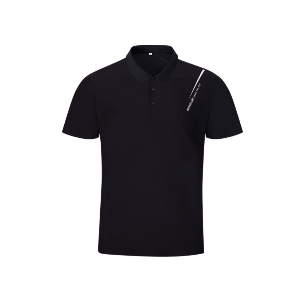 Áo polo nam MASCULINE APD600 vải silk nylon spandex co giãn ép keo đa lớp Form regular fit