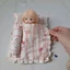 Set ga giường 4 món cho búp bê 16cm, 17cm 5in xinh xắn. ga giường búp bê bánh gạo baboliy