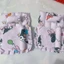 Set ga giường 4 món cho búp bê 16cm, 17cm 5in xinh xắn. ga giường búp bê bánh gạo baboliy