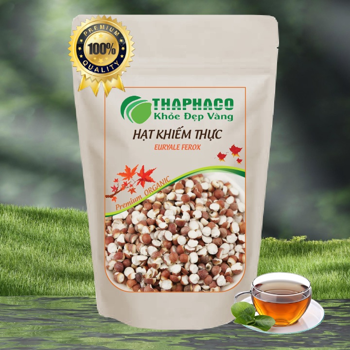 Hạt khiếm thực khô hàng loại 1, to, sạch (giảm cân , giảm đường huyết) - Túi 500g giá rẻ