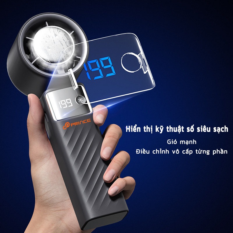 【Quà tặng gia đình】LUX Quạt cầm tay mini - Điều chỉnh nhiều cấp, quà tặng gia đình