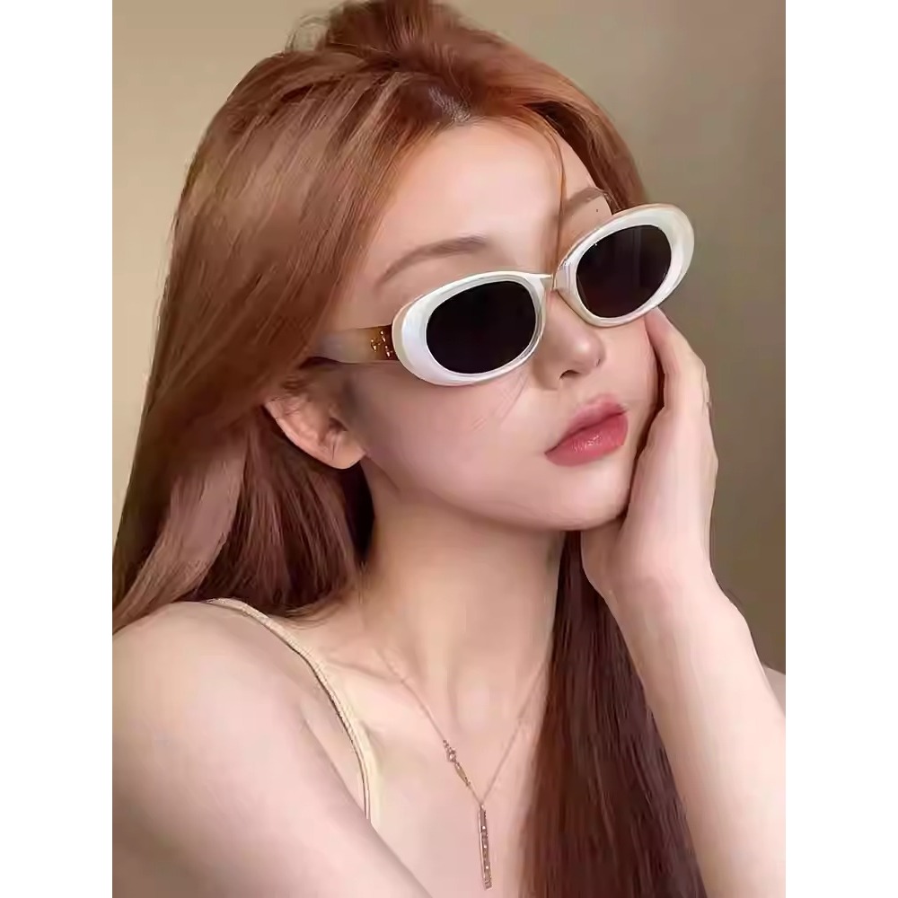 Kính Râm Oval Unisex Gọng Dày INNI 20302 Kính Chống Chói Phong Cách Cool Ngầu Chống UV Bảo Vệ Mắt