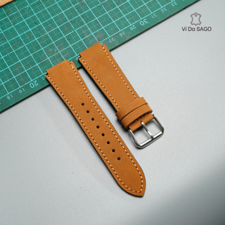 Dây đeo da bò thật cho CASIO AE1200 - thương hiệu Ví Da SAGO