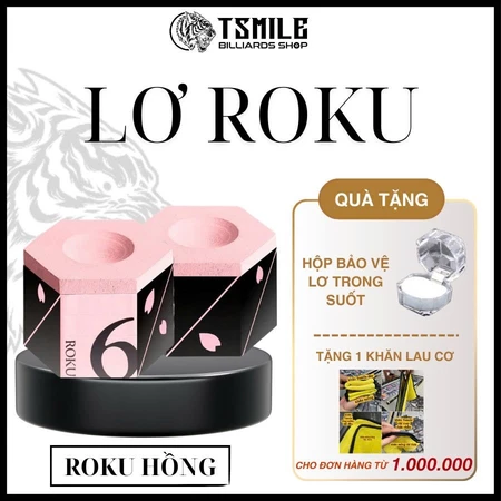 Lơ Kamui Roku Hồng (Sakura) + Tặng Kèm 1 Hộp Đựng Lơ Trong Suốt