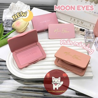 [MOON EYES] Phấn Má Hồng Moon Eyes Đơn Sắc Vỏ Nhựa Trong Suốt, Matte Blush, 6.5g (Mã NE)