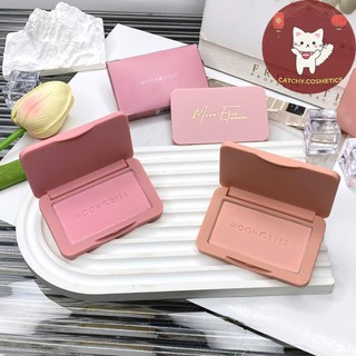 [MOON EYES] Phấn Má Hồng Moon Eyes Đơn Sắc Vỏ Nhựa Trong Suốt, Matte Blush, 6.5g (Mã NE)