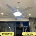 4/4 VOUCHER 50K Quạt trần dành cho trần thấp, phòng nhỏ như chung cư, phòng ngủ thấp và nhỏ, phòng khách thấp và nhỏ, — ảnh 6