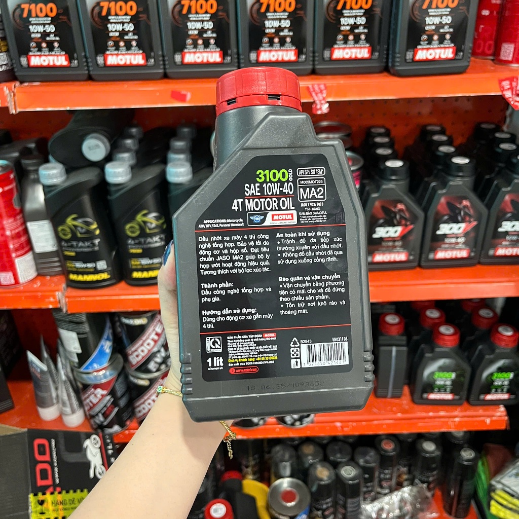 Nhớt Cho Xe Số Motul 3100 Gold 10W40
