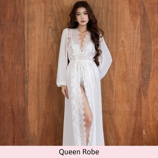 A17 - Áo choàng The Queen - chất liệu chiffon pha ren - VSecret