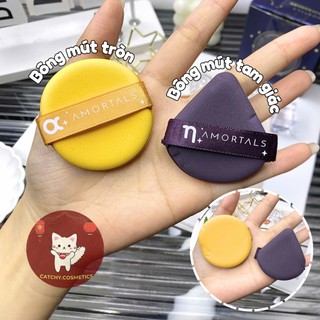 [AMORTALS] Set 4 Bông Mút Trang Điểm AMORTALS Ngôi Sao Kèm Giá Để, Bông Mút Tán Kem Nền