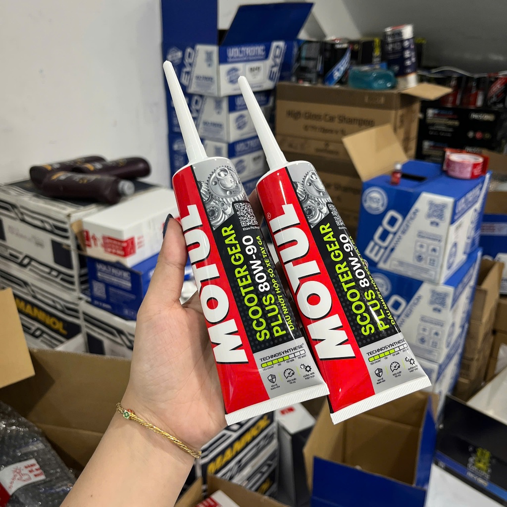 Nhớt Hộp Số Xe Ga Cao Cấp Motul Scooter Gear Plus SAE 80W90 120ML